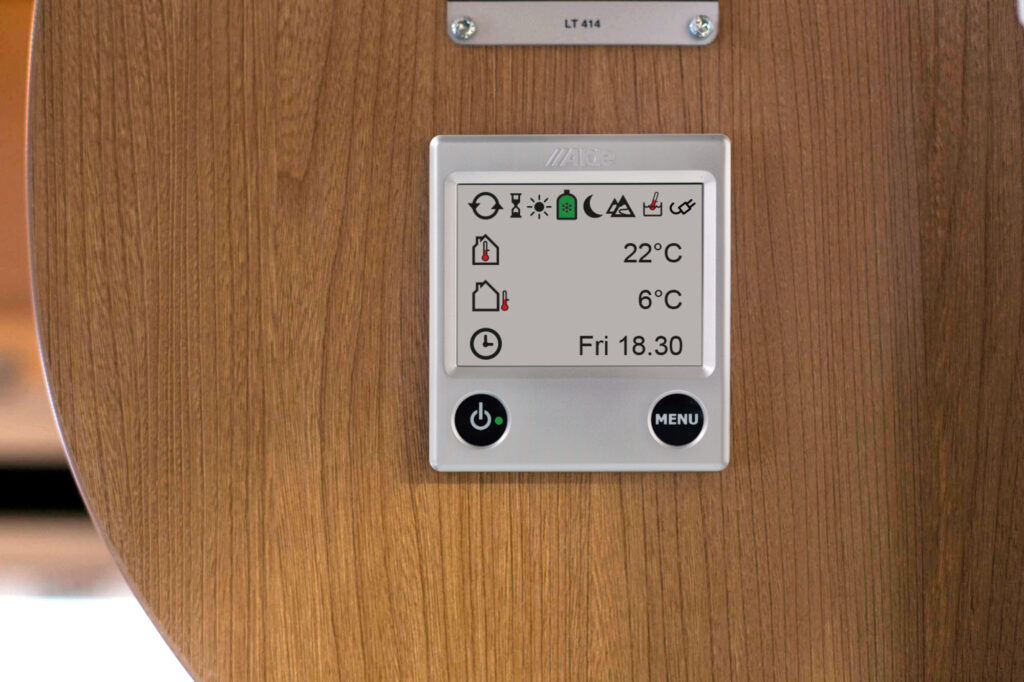 Alde Control Panel 3020 HE Basic functions Alde